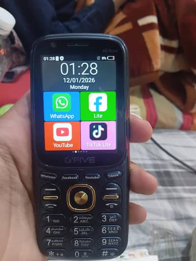 G FIVE 4G STYLE TOUCH SCREEN KEYPAD MOBILE