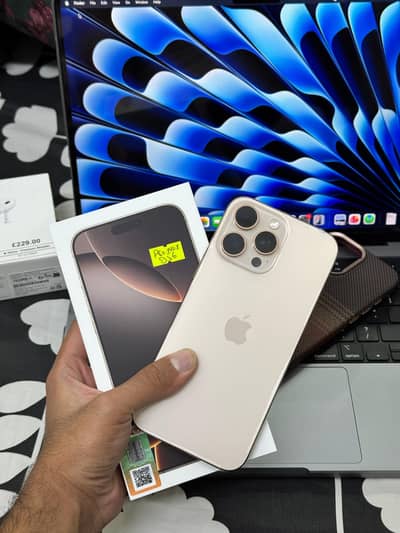 IPhone 16 Pro Max 256 GB (PTA Approved)