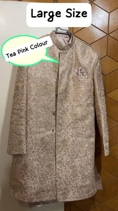 Per shirwani Price:6000,Brand new Shirwani Only one Time use