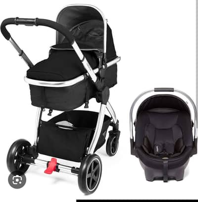 Mother Care Imported Pram, Stoller & Car seat (3 in 1)
