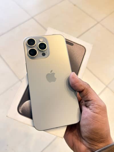 IPHONE 15 PRO MAX NATURAL TITANIUM 256