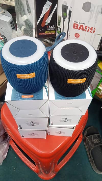 Portable Wireless Bluetooth Speaker with RGB LED Lights Gts 1468