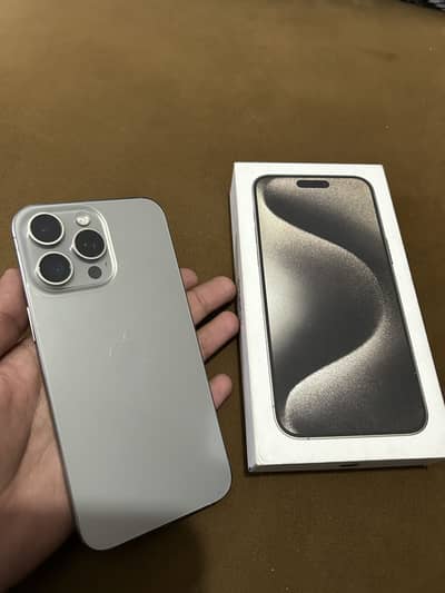 Iphone 15 pro max 256gb Pta approved