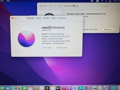 Macbook air 2015 i5 with 4gb ram in lush condition