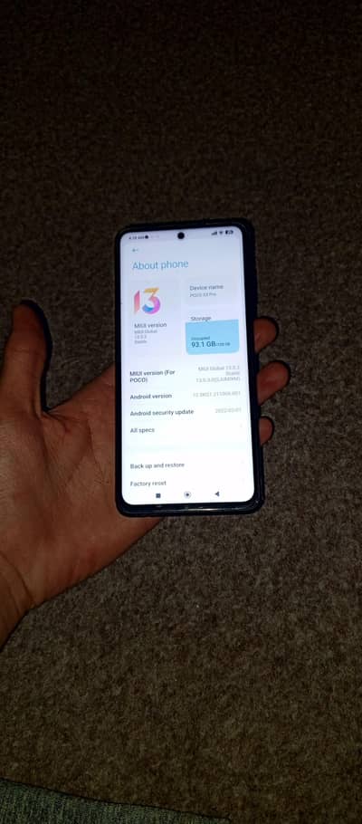 POCO X3 Pro | 8GB RAM 128GB Storage | Powerful Performanc |Urgent Sale