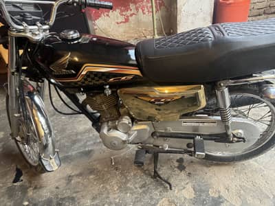 Honda cg125s gold hyd number 17 serial