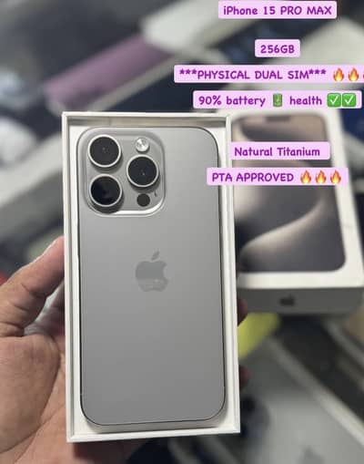 15 pro max pta approved 10 on 10