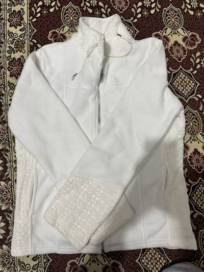 Women's White Jacket - Elegant & Stylish