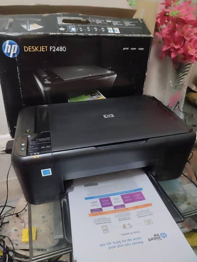 hp color printer all in one mint condition