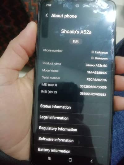 Samsung A52 5G