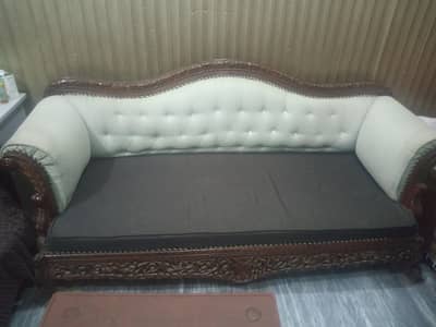 chinyoti wood sofa set