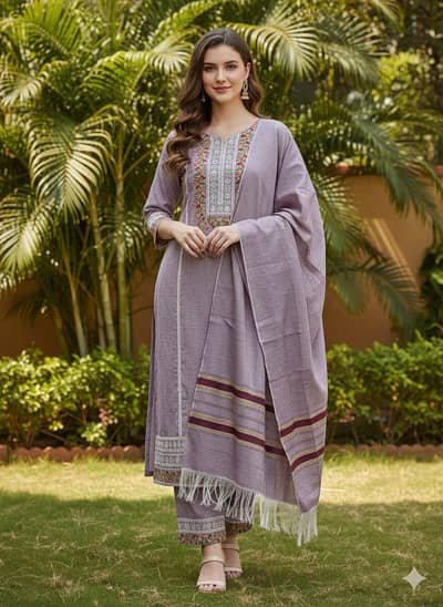 Embroidery dresses / unstitched dress / New winter collection arrival