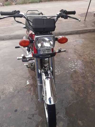CG 125 2022 Model Islamabad Registration