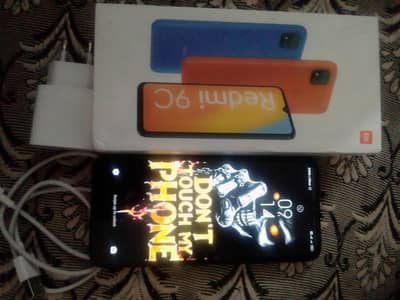 Redmi 9c 10/10 condition Complete box