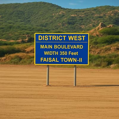 Faisal Town Phase-2 Plot size 25x50 plot is available for sale  Modal Block  R-1 Plot #1106 Final 26 lac