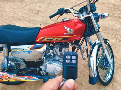 Honda CG125 Special Edition Self Start 2022 Remote control Led lights