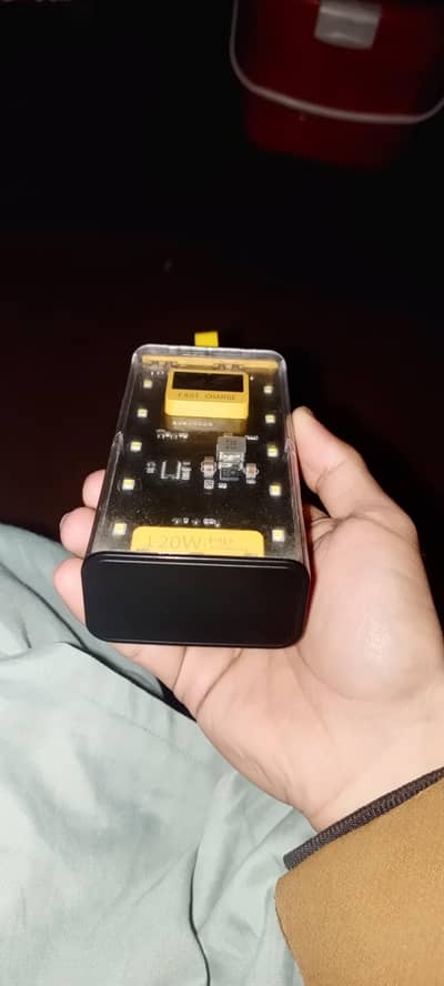 Transparent power bank