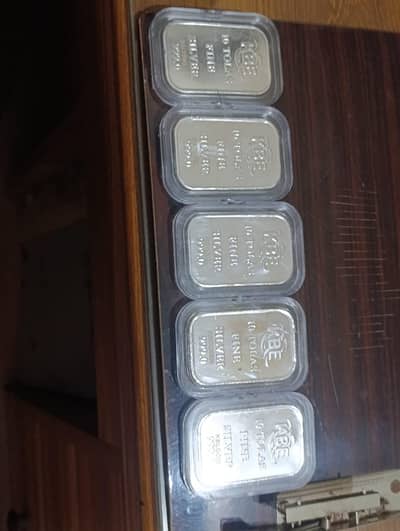 Silver 10 Tola KBE Certified-High ROI
