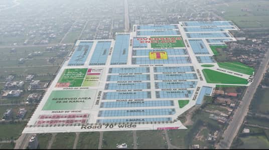 Reserve A Centrally Located Residential Plot No 2512 In DHA Phase 7 - Overseas Enclave