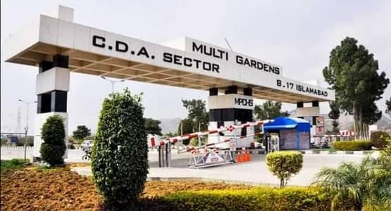 1 Kanal Possession Plot in Block E. Multi Gardens MPCHS B-17 Islamabad