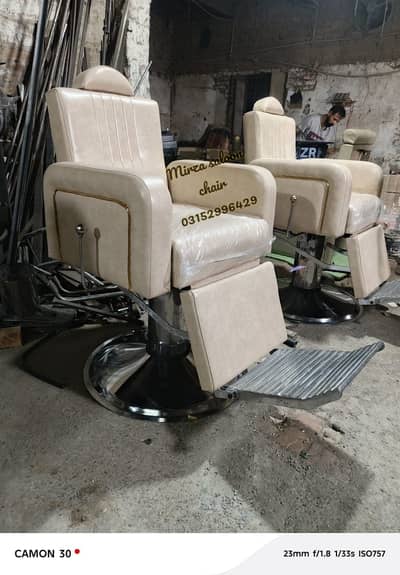 Barber chair/Cutting chair/ Shampoo unit/Trolly/Saloon Furniture.
