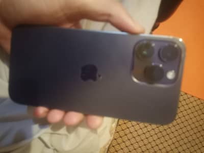 Iphone 14 promax 256 GB Jav purple colour 85 BH