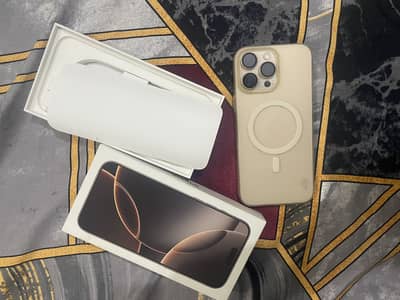 Iphone 16 pro max 256gb Desert Titanium