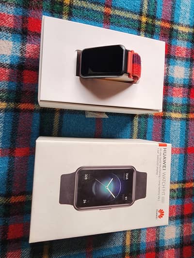 Huawei watch fit  with box and accessories