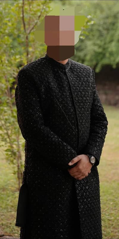 Brand new designer sherwami Complete set with shoes made on order