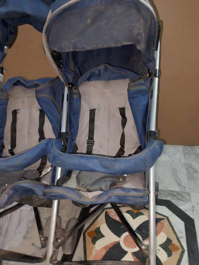 twin stroller e-baby