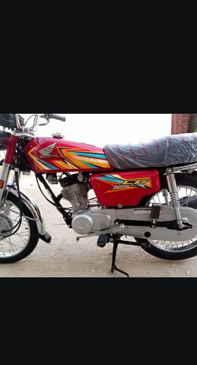 Honda CG 125 2025 Model 2026 Sticker