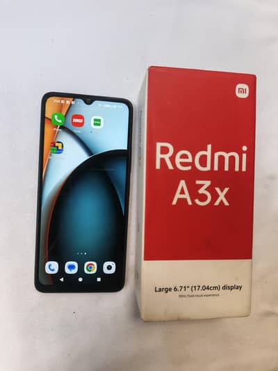 Redmi a3x with box 3/64