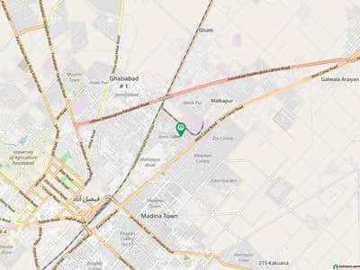 3 Marla (5 Plots) Available For Sale B Block, Nasrullah Chowk, Amin Town, Noor Fatima Road, Canal Road