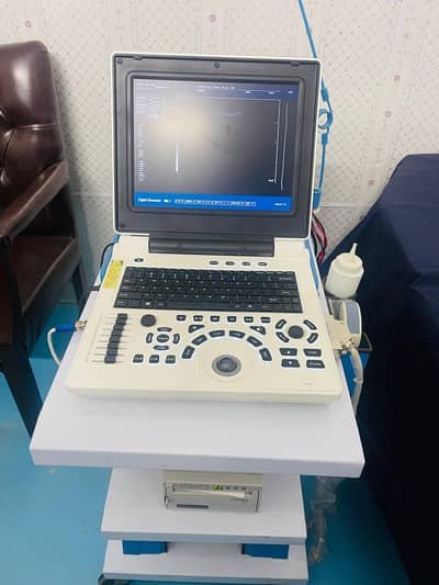 Oriel Notebook Ultrasound Machine | Portable | 8 Months Used | 1 Probe