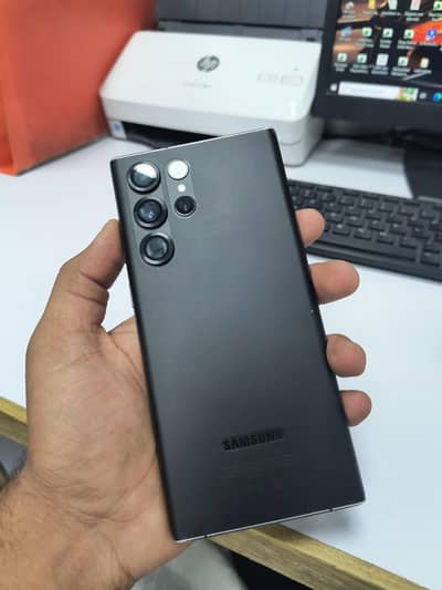 Samsung S22 ultra non pta fresh display only front glass crack