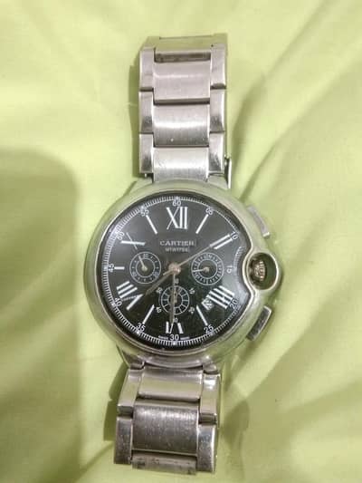Cartier Swiss made imported choronograp working