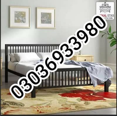 iron Dubble bed|iron single Bed|bed set|kids bed |03036933980