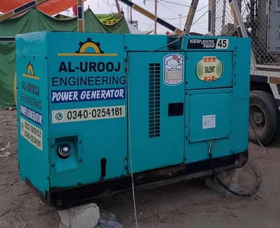 DENYO Generator 37 KVA 45 KVA Original Japanese Silent Diesel