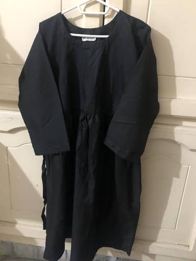 black cotton frock