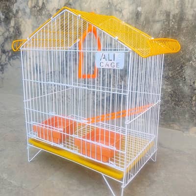 Brand New Small Hut Iron Cage For Sale Especially For Tame Birds !!