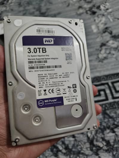 3TB HDD 10/10 Condition 7200 RPM