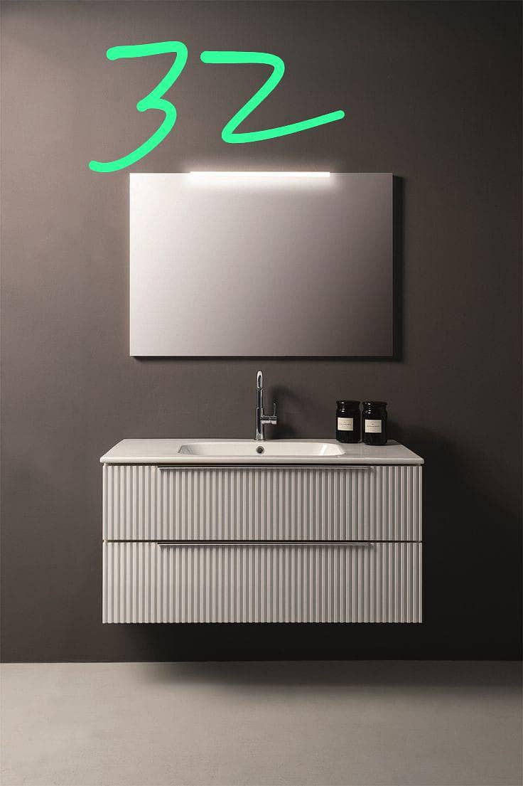 PVC vanity 1