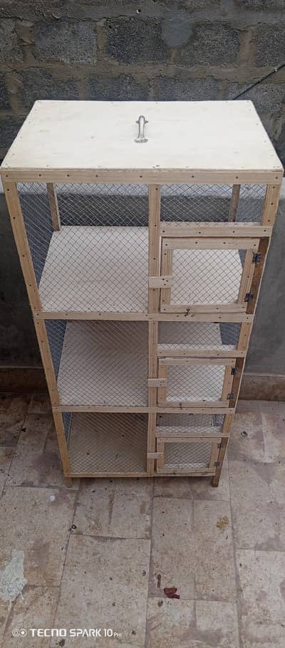 3 partition ka pinjra