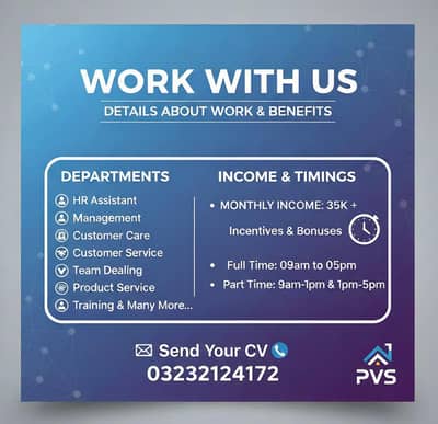 Office / Online Work – Fresh & Experienced Both Can Apply