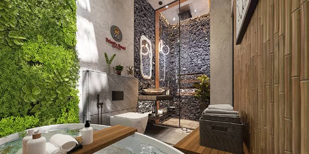 Flat RESERVE A SKY VILLA IN AYUBIA