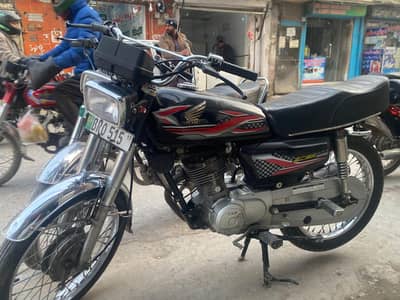 Honda CG 125 Punjab Number