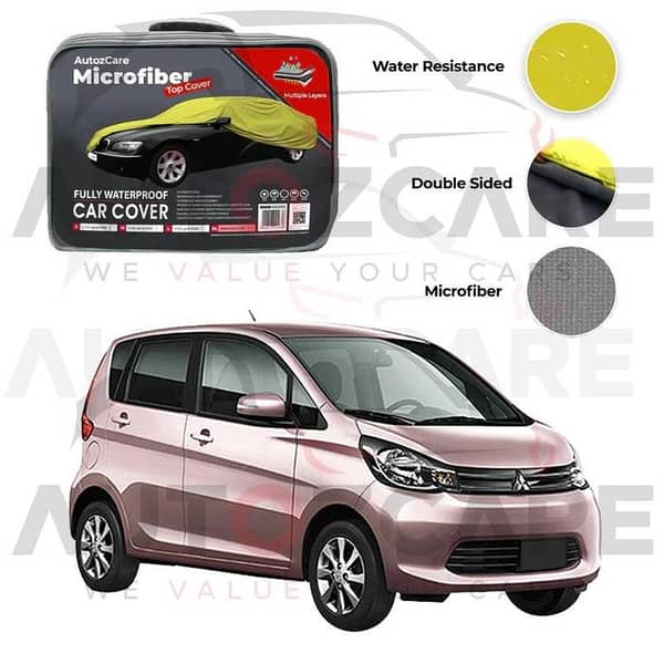Mitsubishi EK Wagon Microfiber Car Top Cover - Model 2013-2019