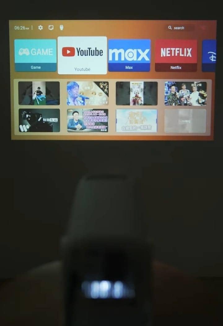 Mini Android Projector 2