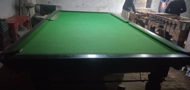 Snoker table ha 6 12ka ha condition good ha used ma ha