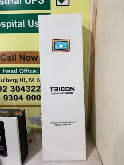 Tricon powers 48v-200ah lithium battery available